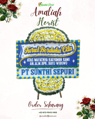 Papan Bunga Duka di Anggrung
