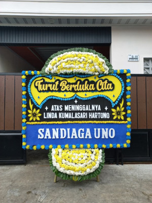 Papan Bunga Duka di Anggrung